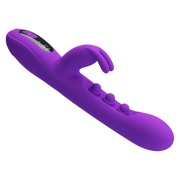 Pretty Love - Sabien - Rabbit Vibrator met LED Display - Paars