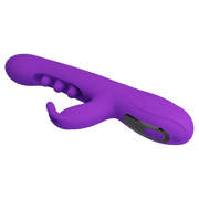 Pretty Love - Sabien - Rabbit Vibrator met LED Display - Paars