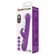 Pretty Love - Sabien - Rabbit Vibrator met LED Display - Paars