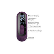 Pretty Love - Dee - Rabbit Vibrator met LED Display - Paars