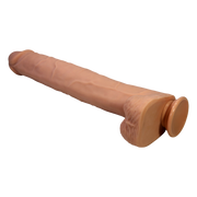 Pretty Love - Pat - Super Grote Dildo - 40 cm - Lichte Huidskleur