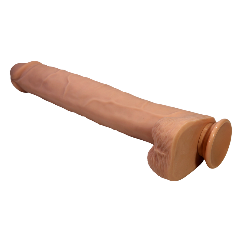 Pretty Love - Pat - Super Grote Dildo - 40 cm - Lichte Huidskleur