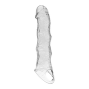 Pretty Love - Verlengende Penis Sleeve - 28 cm - Transparant