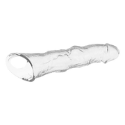 Pretty Love - Verlengende Penis Sleeve - 28 cm - Transparant