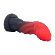 Power Monsters - Infernal Goliath - Monster Dildo - 25 cm - Zwart/Rood