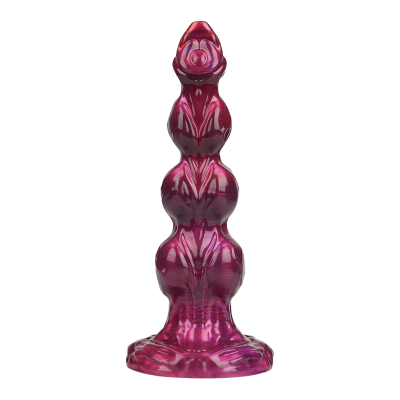 Power Monsters - Primal Beastlord - Monster Dildo - 26 cm - Rood/Roze
