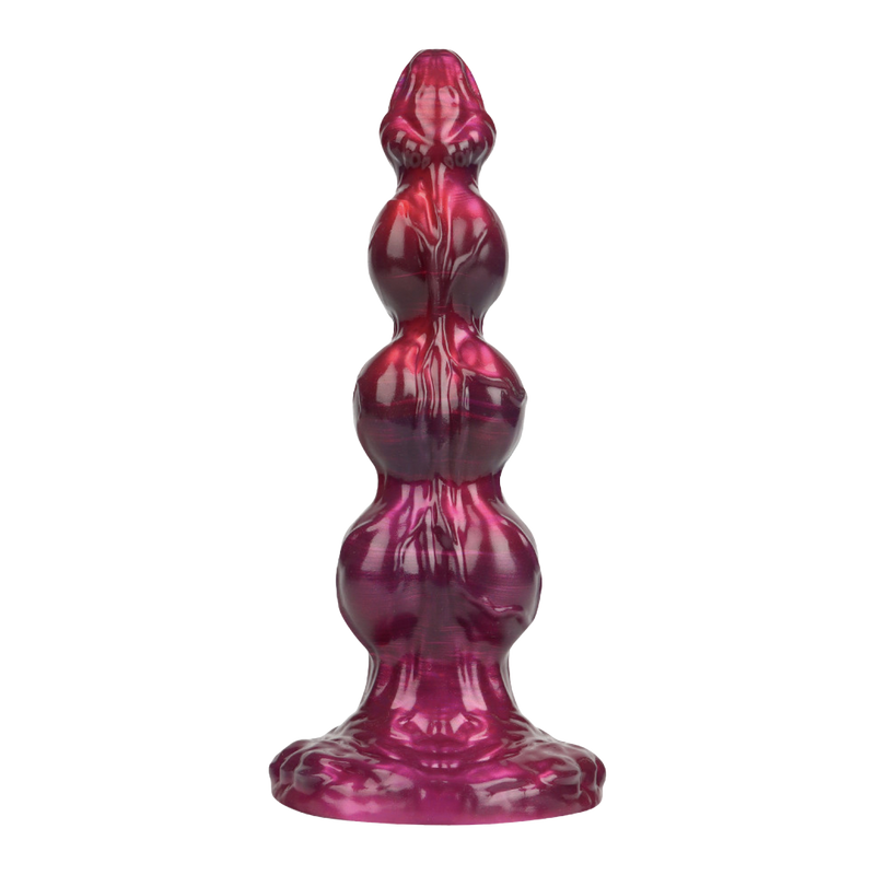 Power Monsters - Primal Beastlord - Monster Dildo - 26 cm - Rood/Roze