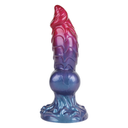 Power Monsters - Eldritch Sentinel - Monster Dildo - 24 cm - Rood/Blauw/Paars