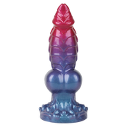 Power Monsters - Eldritch Sentinel - Monster Dildo - 24 cm - Rood/Blauw/Paars
