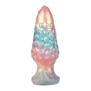 Power Monsters - Ebon Leviathan - Opblaasbare Buttplug - 18 cm - Multicolour