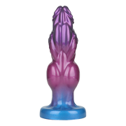 Power Monsters - Rift Titan - Opblaasbare Monster Dildo - 24 cm - Paars/Blauw