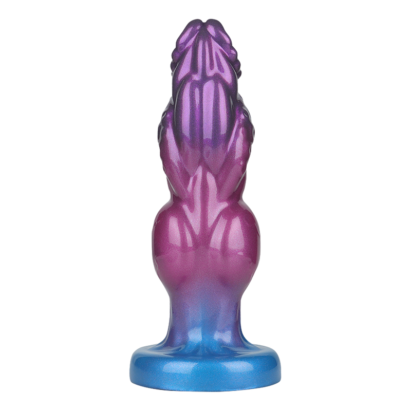 Power Monsters - Rift Titan - Opblaasbare Monster Dildo - 24 cm - Paars/Blauw