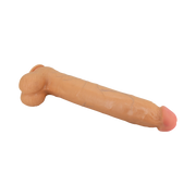 Pretty Love - Ansel - Super Grote Dildo - TPE - 36 cm - Lichte Huidskleur
