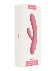 Svakom - Avery - Stotende Rabbit Vibrator - Strawberry Pink