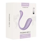 Svakom - Phoenix Neo 2 Interactieve Bullet Vibrator - App Control - Lila