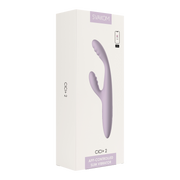 Svakom - Cici 2+ Verwarmende G-Spot Vibrator Met Flexibele Kop - Met App Control - Lila
