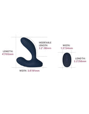 Svakom - Connexion Series Vick Neo 2 - Prostaat Vibrator - App Control - Donkerblauw