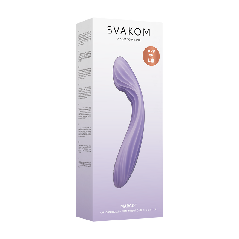 Svakom - Margot – G-spot Vibrator - Dubbele Motor - App Control – Lila