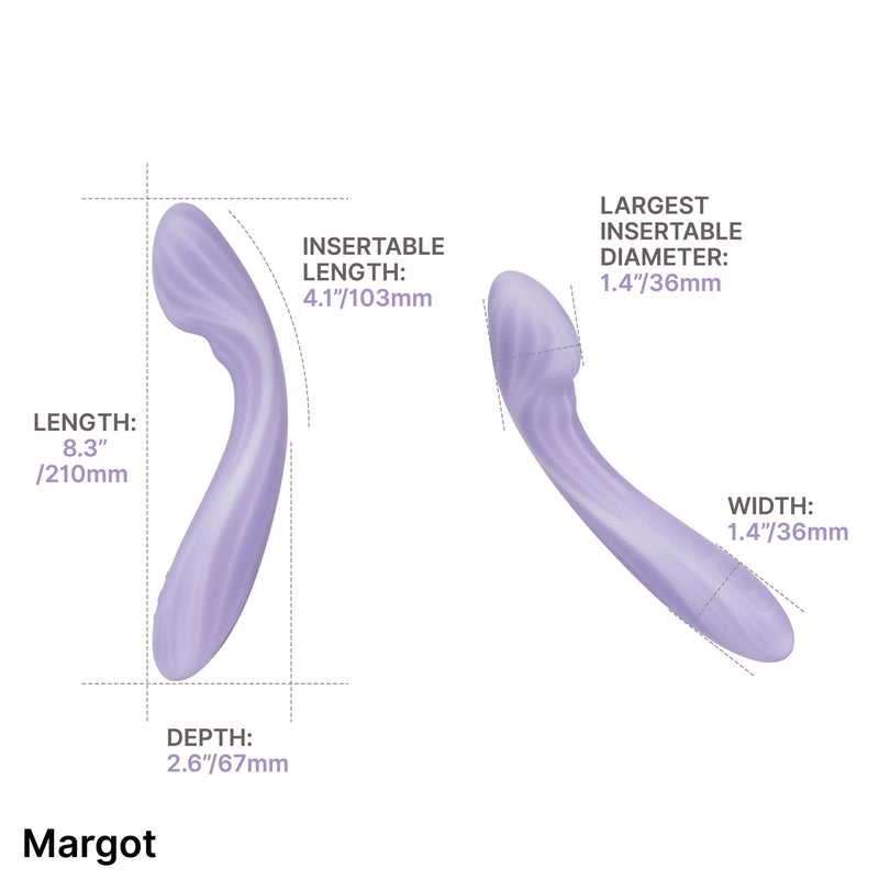 Svakom - Margot – G-spot Vibrator - Dubbele Motor - App Control – Lila