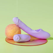 Svakom - DuoGlow – Stotende en Roterende Kralen Vibrator met Pulserende`Stimulator – Lila