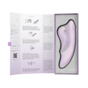 Svakom - DuoGlow – Stotende en Roterende Kralen Vibrator met Pulserende`Stimulator – Lila
