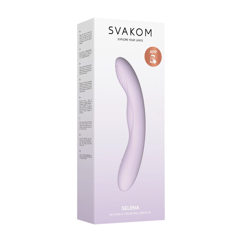Svakom - Selena- Verwarmende en Stotende Vibrator - Lila