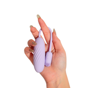 Svakom - Plume - Bullet Vibrator met Flexibel Clitoris Kwastje - Pastel Lilac