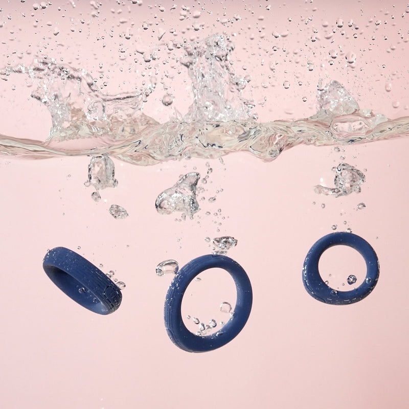 Svakom - Triooo - Penisringen Set - Blauw