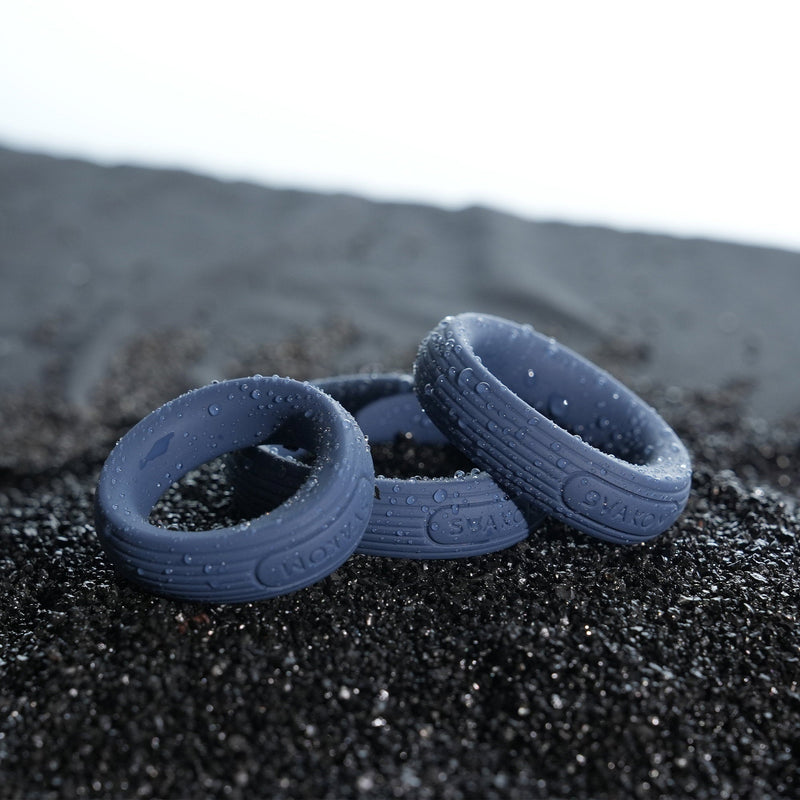 Svakom - Triooo - Penisringen Set - Blauw