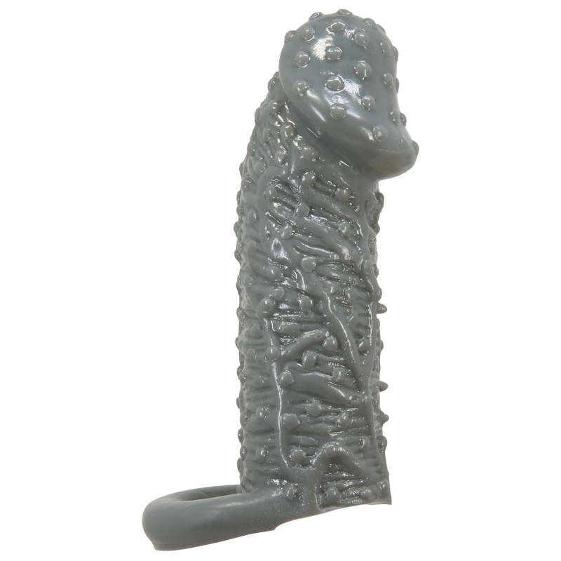 Pretty Love - Fogg - Realistische Penis Sleeve - Donkergrijs