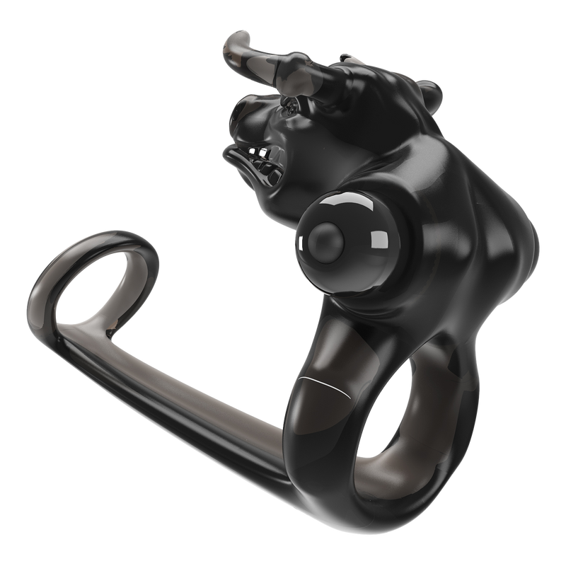 Pretty Love - Bull Warrior - Penisring - Zwart