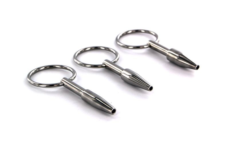 Kiotos - Mini Fucker - Holle Penis Plug - RVS