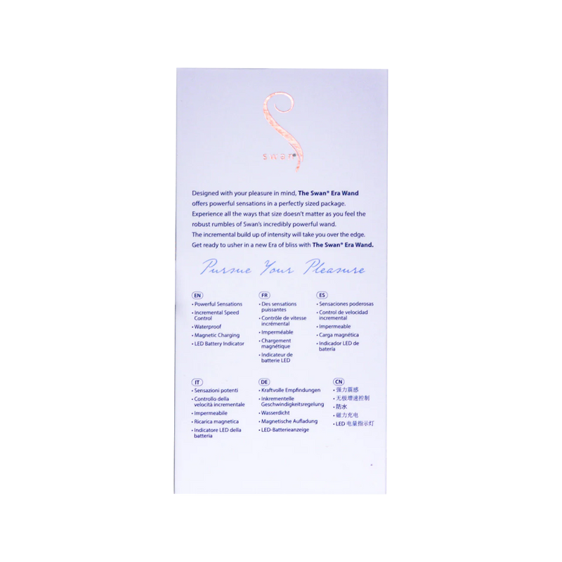 Swan - Era - Mini Wand Vibrator - Lila