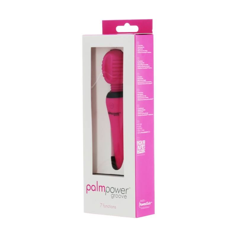 PalmPower - Groove - Mini Wand Massager - Roze