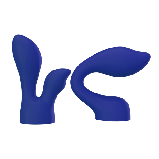 PalmPower - Palmsensual - Wand Vibrator Opzetstukken - Blauw