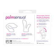 PalmPower - Palmsensual - Wand Vibrator Opzetstukken - Blauw