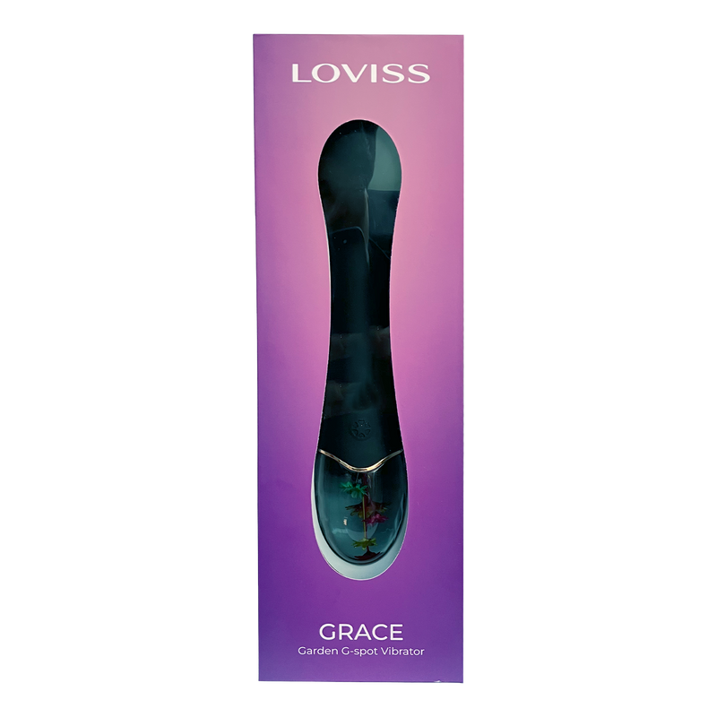 LOVISS - Grace - Garden G-Spot-vibrator – Zwart