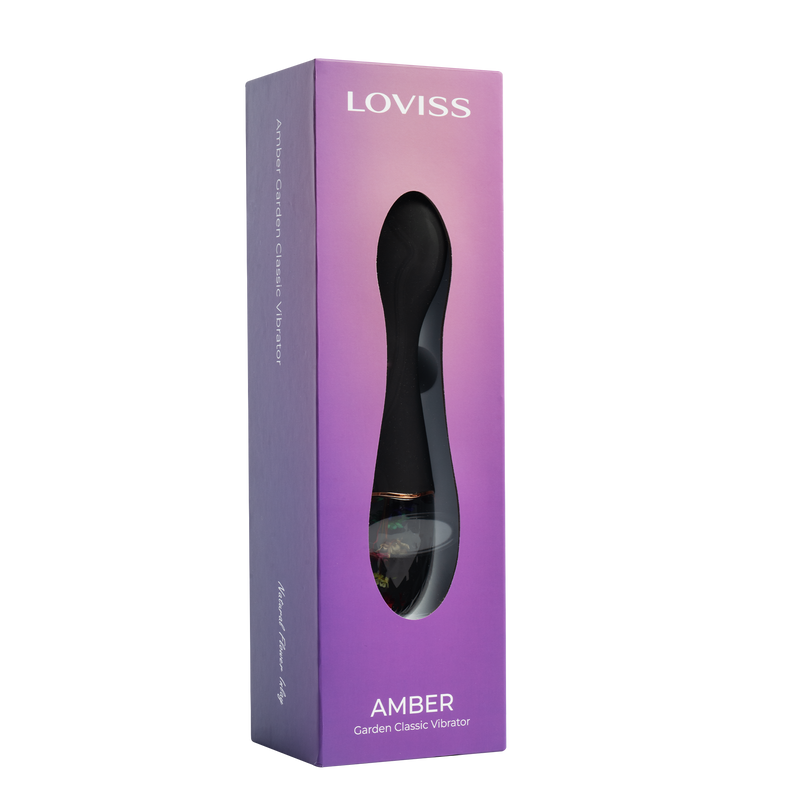 LOVISS - Amber - Garden Classic Vibrator – Zwart