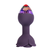 LOVISS - Posy - Garden Vibrerende Buttplug met Aafstandsbediening - Paars