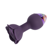 LOVISS - Posy - Garden Vibrerende Buttplug met Aafstandsbediening - Paars