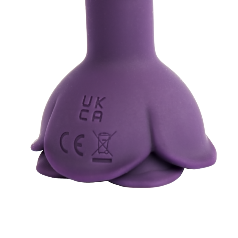 LOVISS - Posy - Garden Vibrerende Buttplug met Aafstandsbediening - Paars