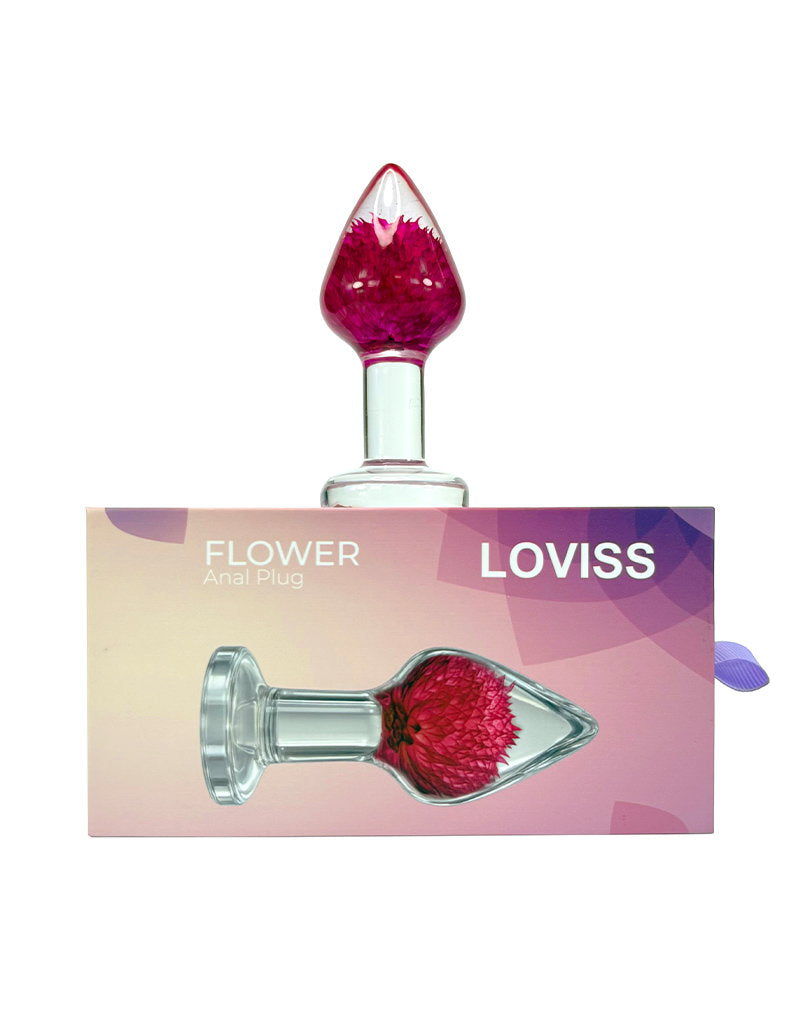 LOVISS - Gomphrena Globosa - Garden Flower Buttplug – Transparant