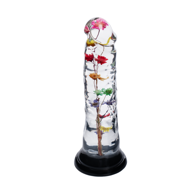 LOVISS - Helichrysum Garden Flower Dildo Texture - Transparant