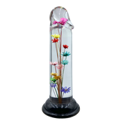 LOVISS - Helichrysum Garden Flower Dildo Smooth - Transparant