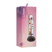 LOVISS - Helichrysum Garden Flower Dildo Smooth - Transparant
