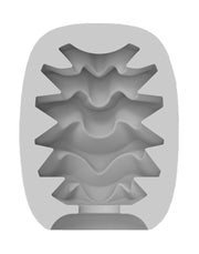 VIBEGGS - Candy Curves - Vibrerende Masturbatie Sleeve èn Vinger Vibrator - Wit