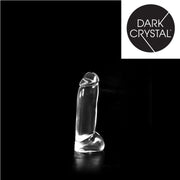 Dark Crystal - Dildo - 21 x 6,3 cm - Transparant