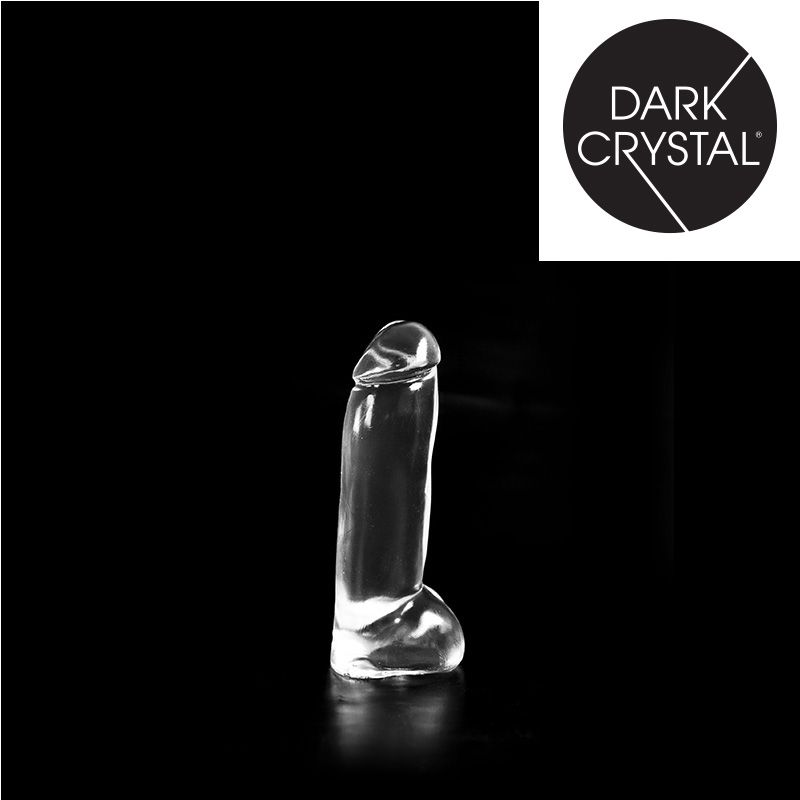 Dark Crystal - Dildo - 21 x 6,3 cm - Transparant