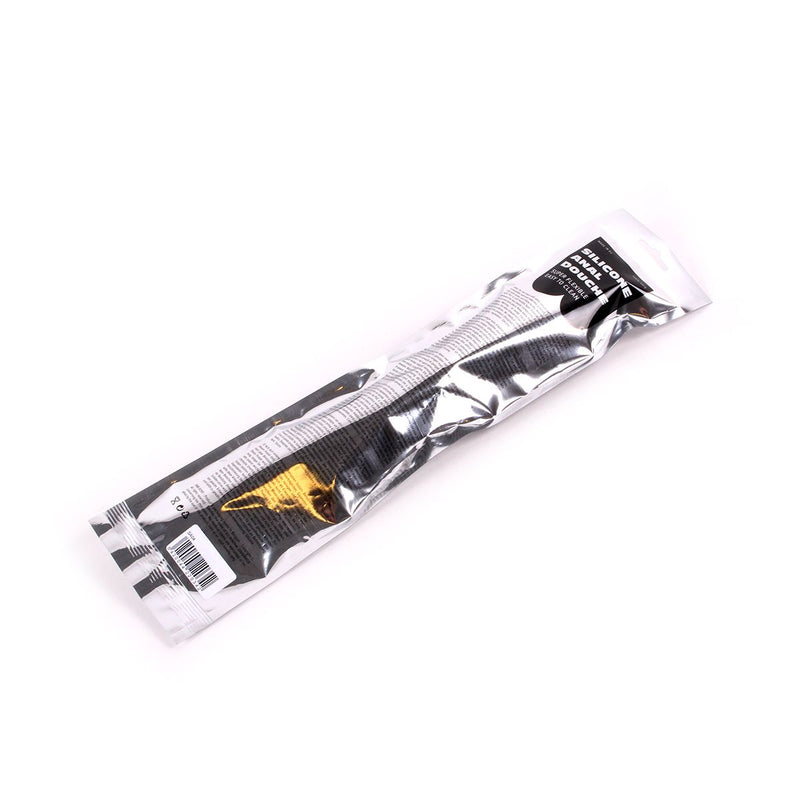 Anal Probe - 4 Balls - Siliconen Anaal Douche - Zwart