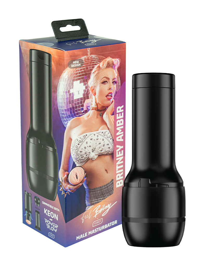Kiiroo - FeelStar Stroker - Pornoster Masturbator - Britney Amber